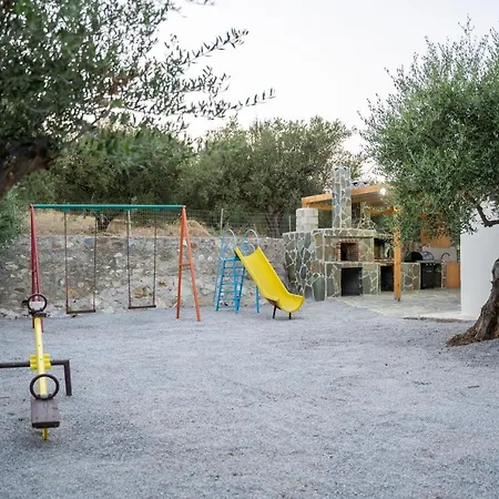 Nontas Ntina With Private Pool & Playground Villa Rethimnon